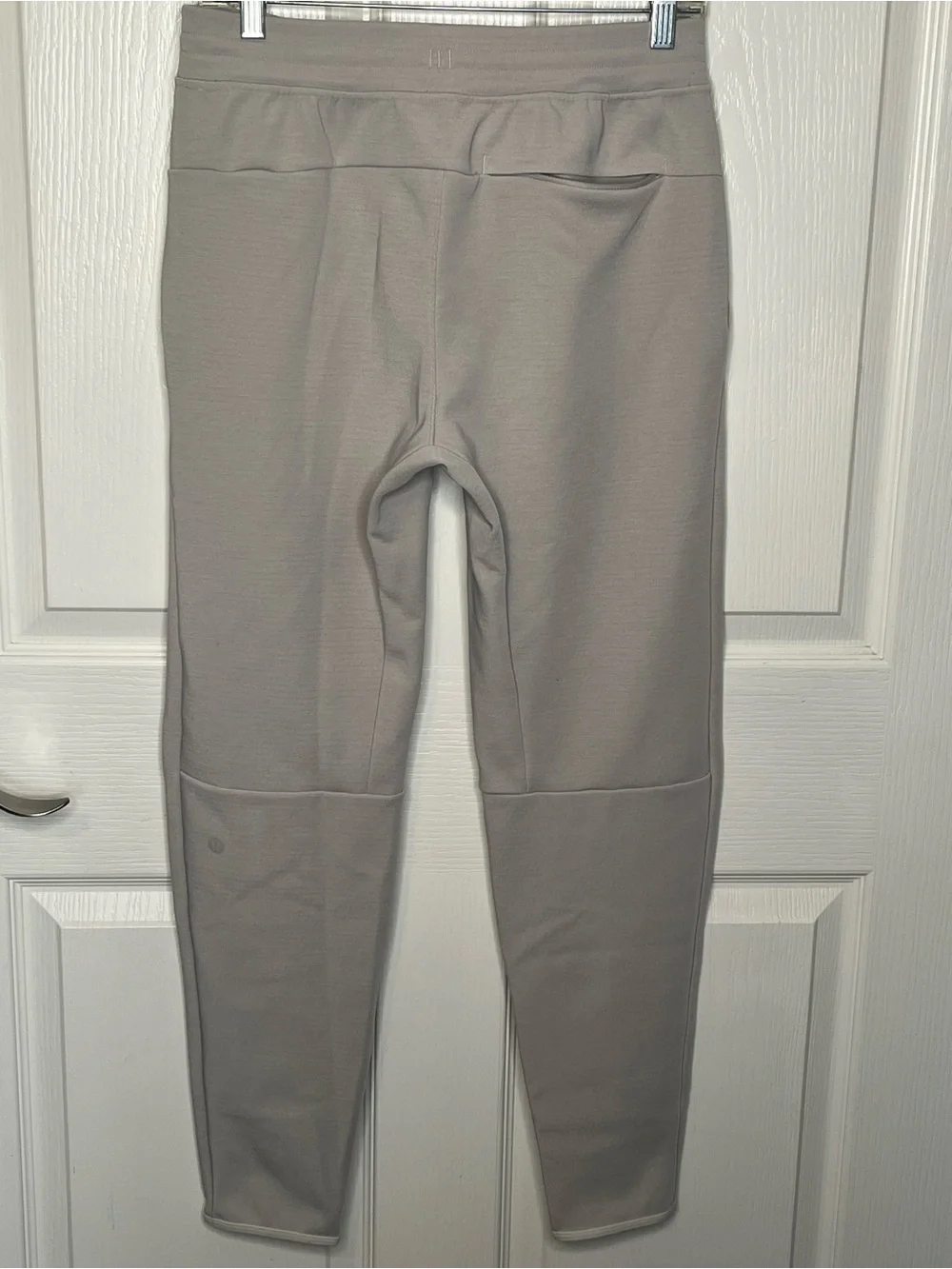 Lululemon GridLiner Fleece Joggers Mens Sz S Heathered Dove Gray